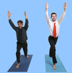yoga münchen personal-trainer, foto vom business-yoga